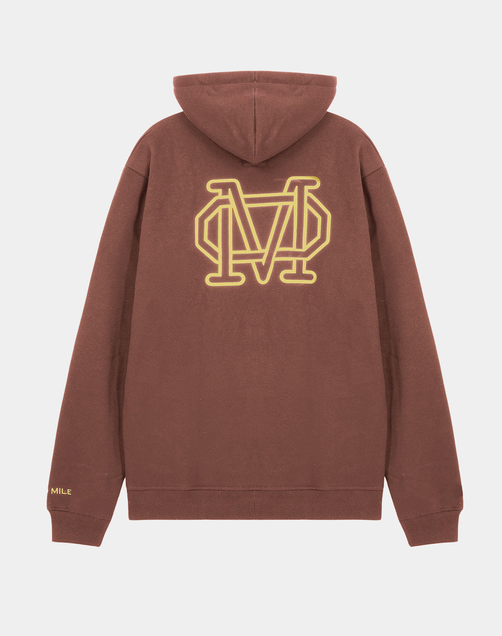 Burgundy & Gold Hoodie