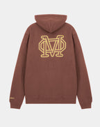 Burgundy & Gold Hoodie