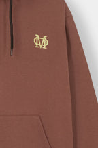 Burgundy & Gold Hoodie