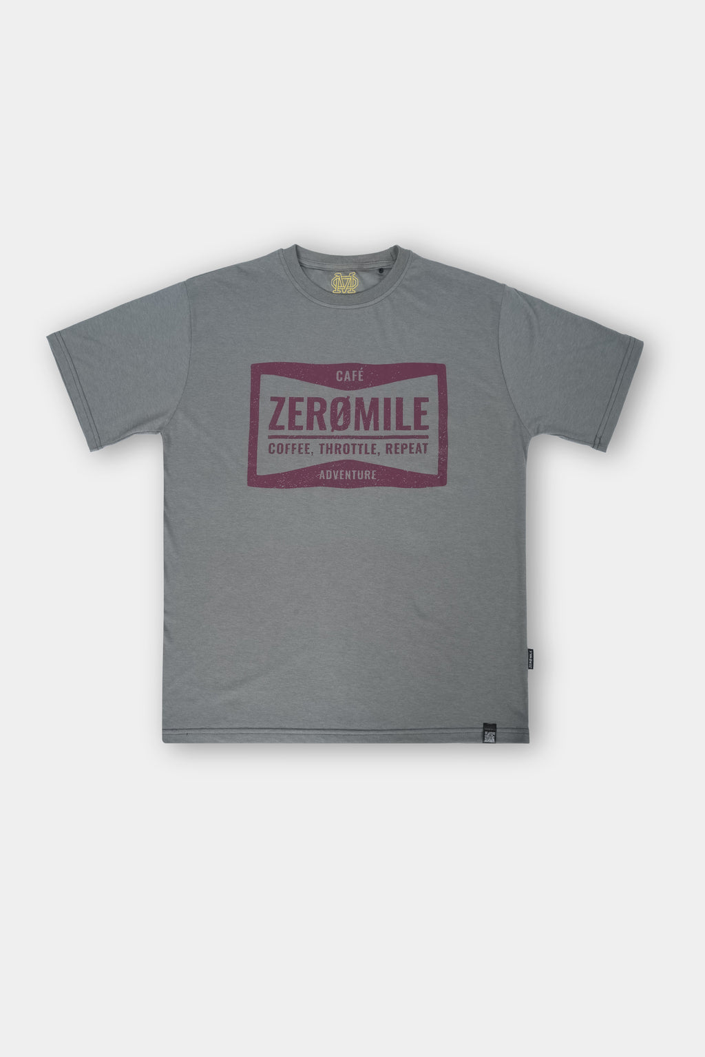 Coffee Throttle Repeat T-Shirt | Gray