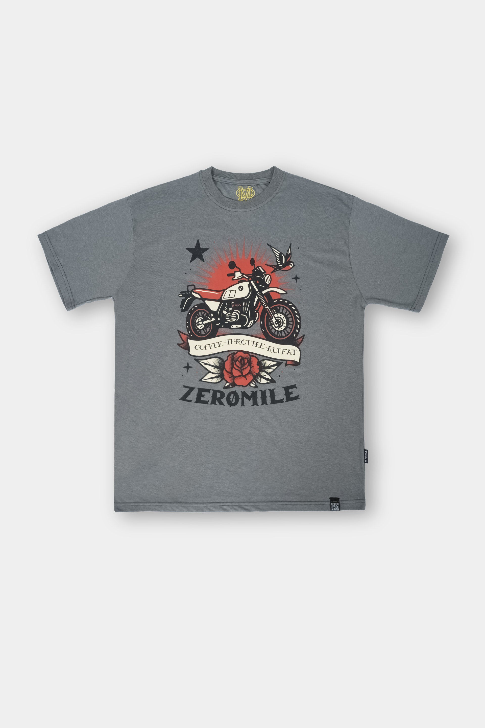 A Sailor Jerry Adventure T-Shirt | Gray