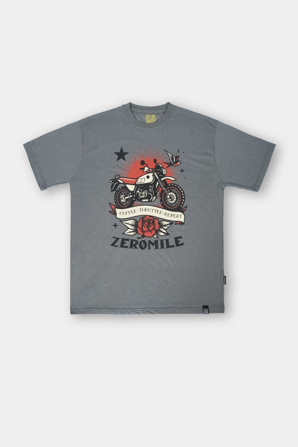 A Sailor Jerry Adventure T-Shirt | Gray