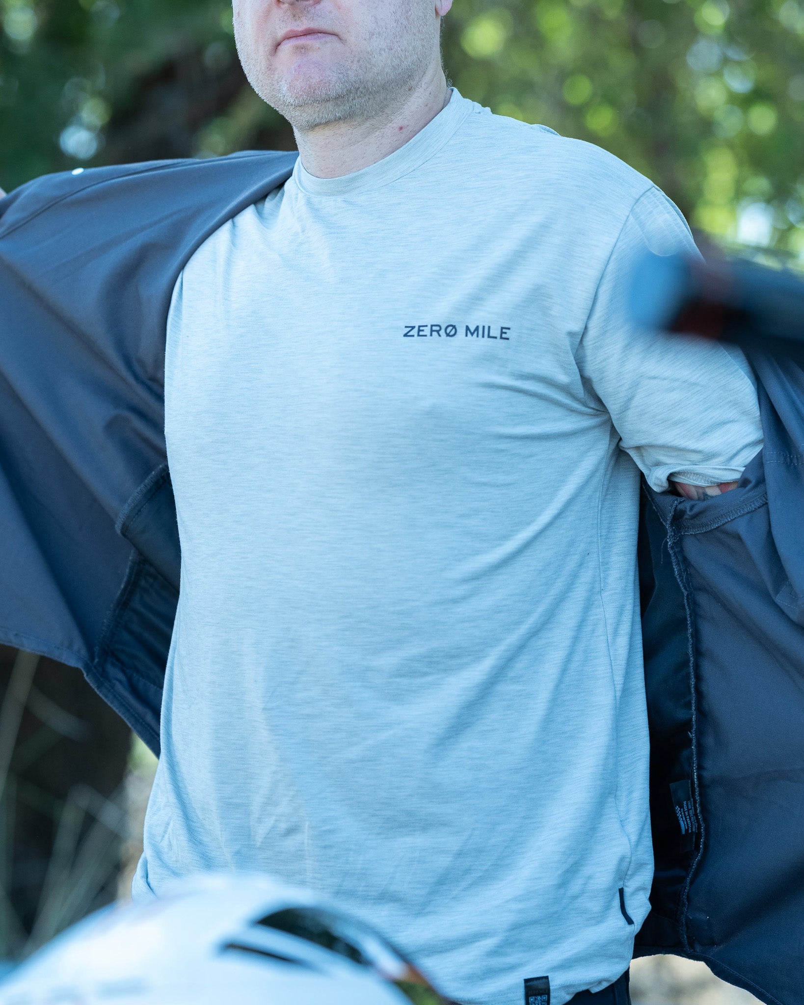 Zero Mile Tech Shirt | Gray